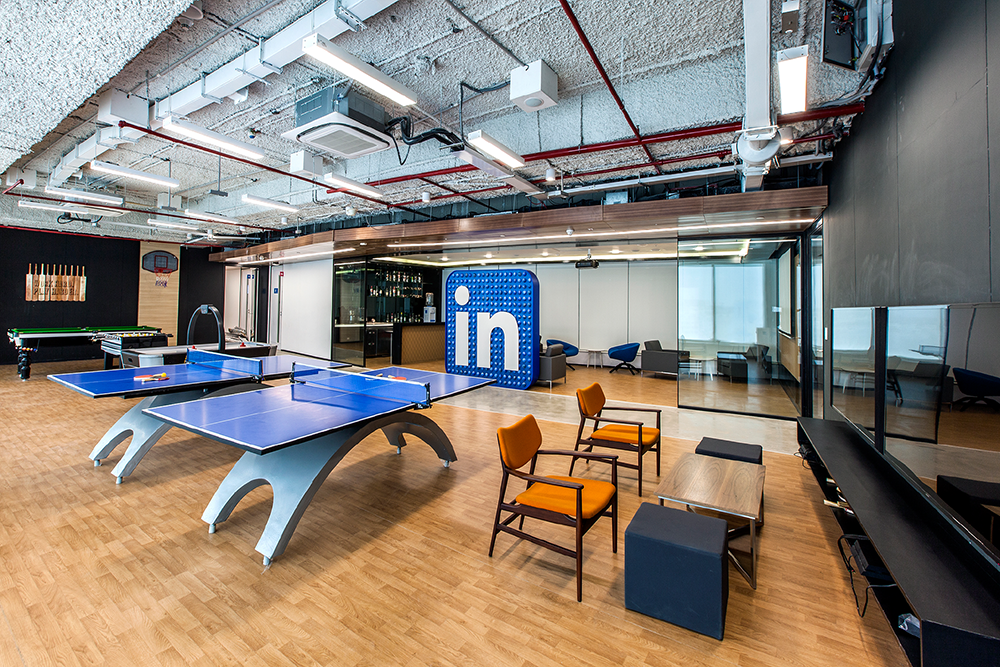LinkedIn office Bengaluru - A workplace from the employee